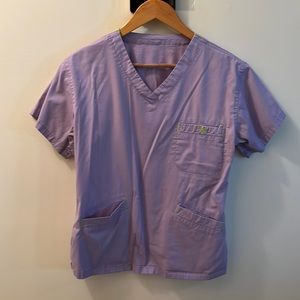 Med Couture scrub set. Light purple